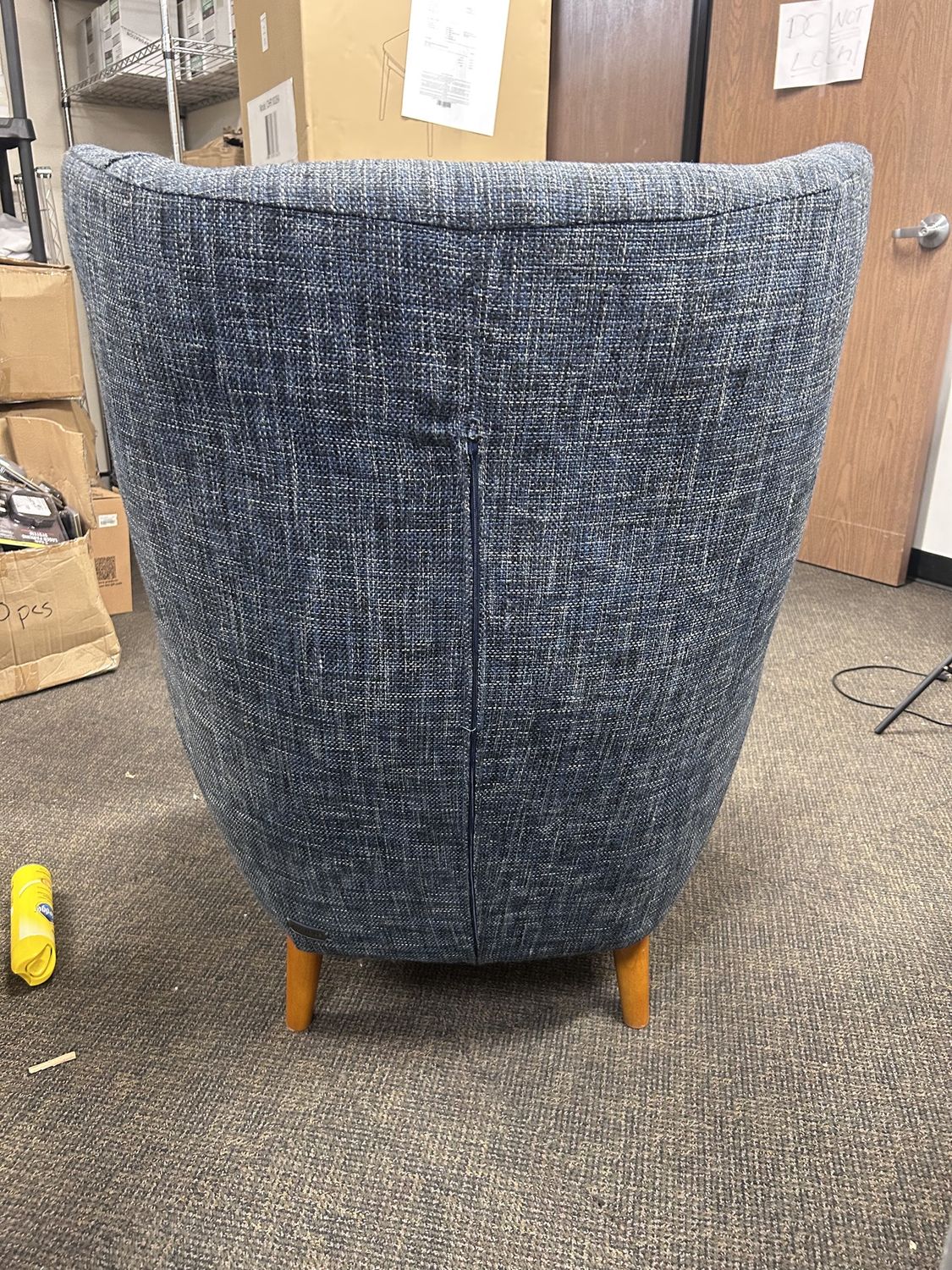 Mod 35" Lounge Chair - Blue Berry