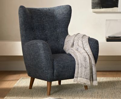 Mod 35" Lounge Chair - Blue Berry