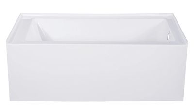 Kingston Aqua Eden 54" Acrylic Rectangular Right Hand Drain Tub