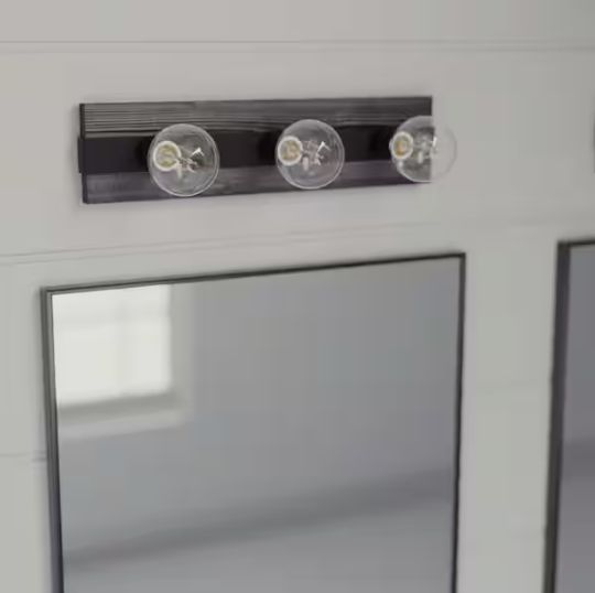 Donelson 18.25" 3-Light Natural Iron Vanity