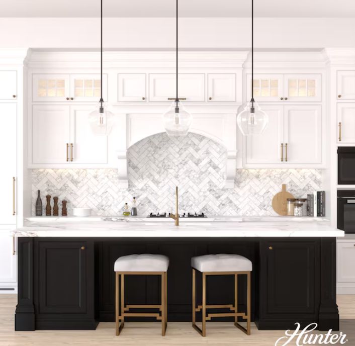 Dunshire 1-Light Noble Bronze Medium Hanging Pendant Light