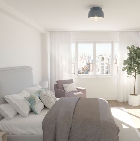 Cranbrook 11.5-in Indigo Blue Indoor 1 -Light Flush Mount Light Metal