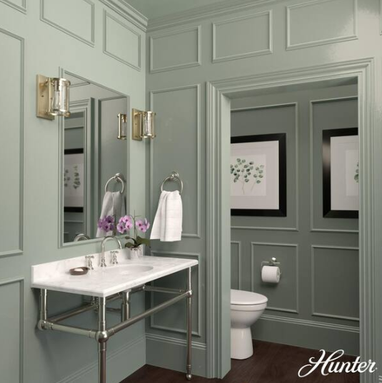 Astwood 1-Light Alturas Gold Wall Sconce Bathroom Light