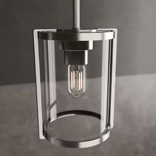 Astwood 1-Light Brushed Nickel Mini Pendant