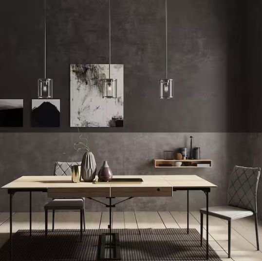 Astwood 1-Light Brushed Nickel Mini Pendant