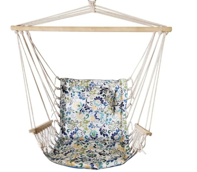 Reversible Hammock Chair, Color: Blue