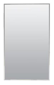 16" x 26" Surface/Recessed Mount Frameless Mirrored Medicine Cabinet