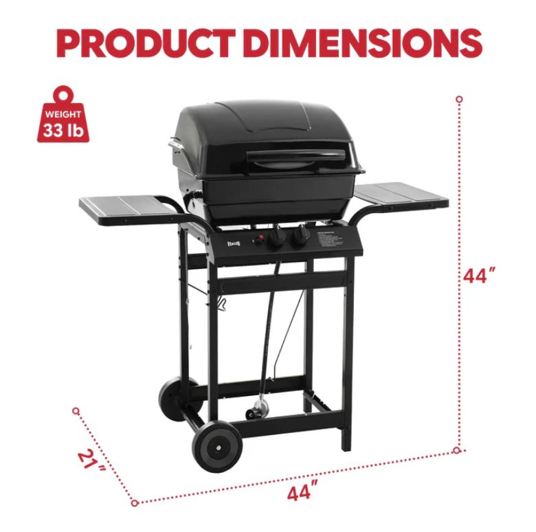 Feasto 2-Burner Gas Grill