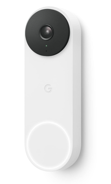 Google Nest Doorbell (Wired, 2nd Gen) - Wired Video Doorbell Camera - Doorbell Security Camera
