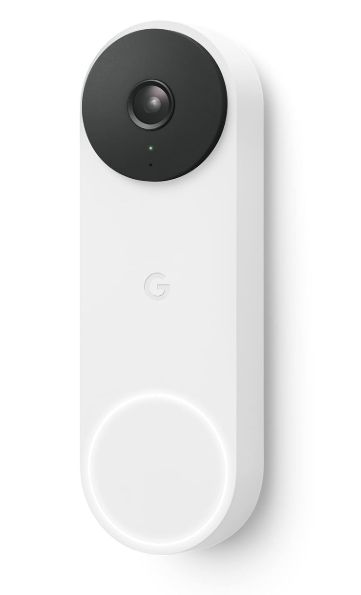Google Nest Doorbell (Wired, 2nd Gen) - Wired Video Doorbell Camera - Doorbell Security Camera