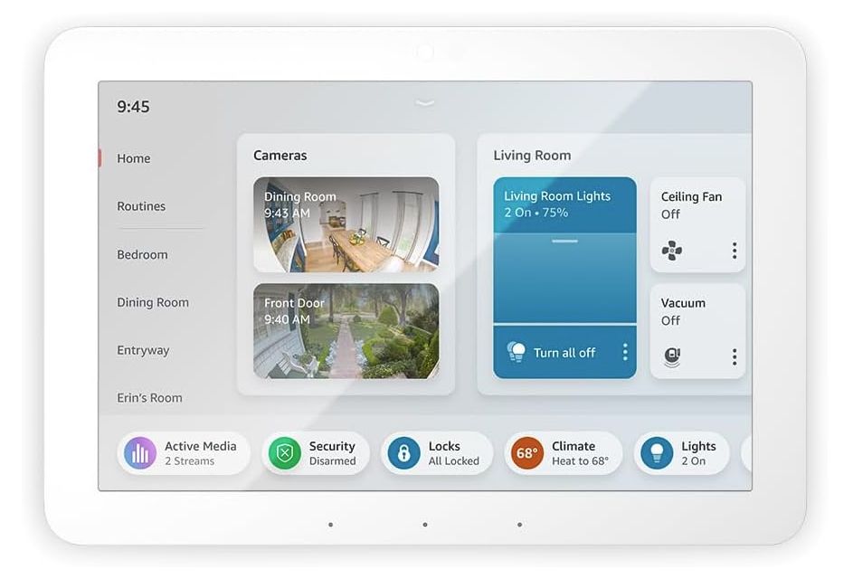 Amazon Echo Hub, 8” smart home control panel
