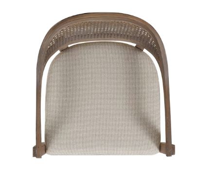 Jennifer Taylor Home Americana Traditional Woven Upholstered Dining Arm Chair