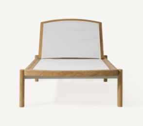 Cove Teak Stacking Sun Lounge