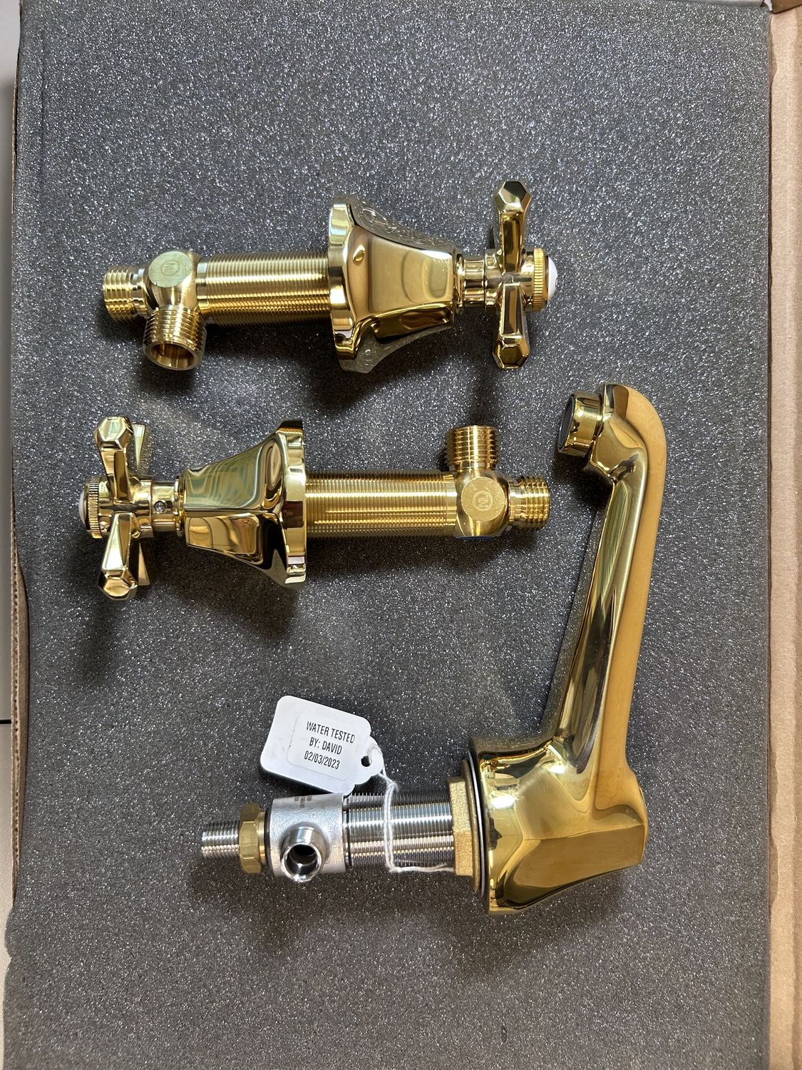 Satin Nickel Widespread Faucet 1702-SN