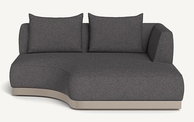 Amalfi Curved Chaise Right