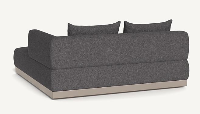Amalfi Curved Chaise Right