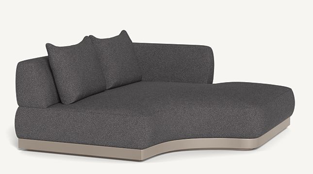 Amalfi Curved Chaise Right