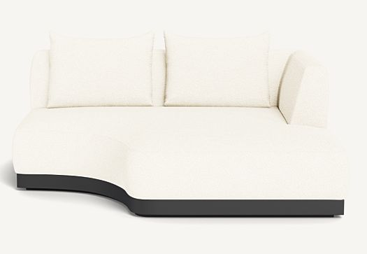 Amalfi Curved Chaise Right