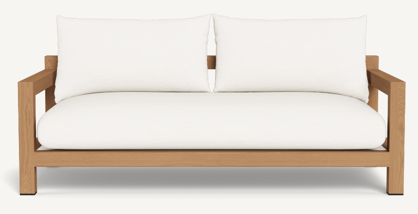 Pacific Teak 2 Seat Sofa