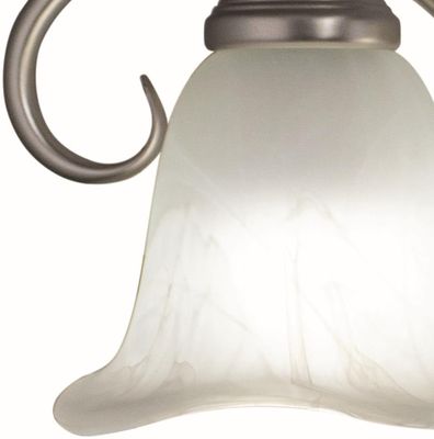 Bella Transitional Style 4-Light Bathroom Light