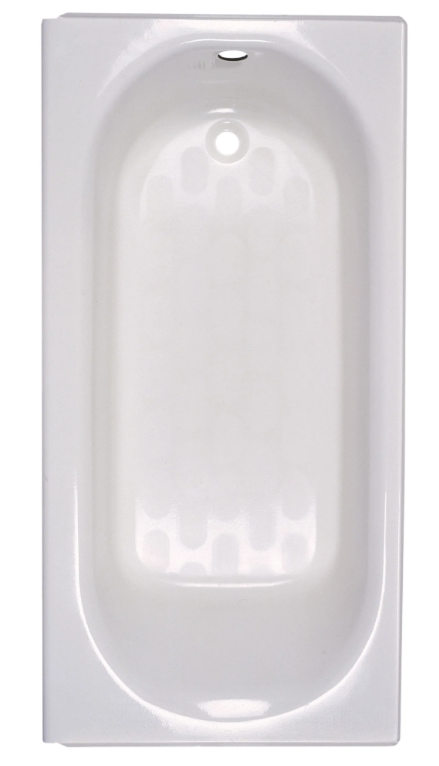 Princeton Americast 60 x 30-Inch Integral Apron Bathtub With Left-Hand Outlet