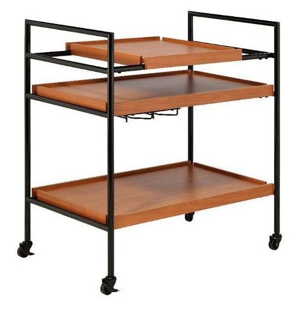 Oaken Serving Cart