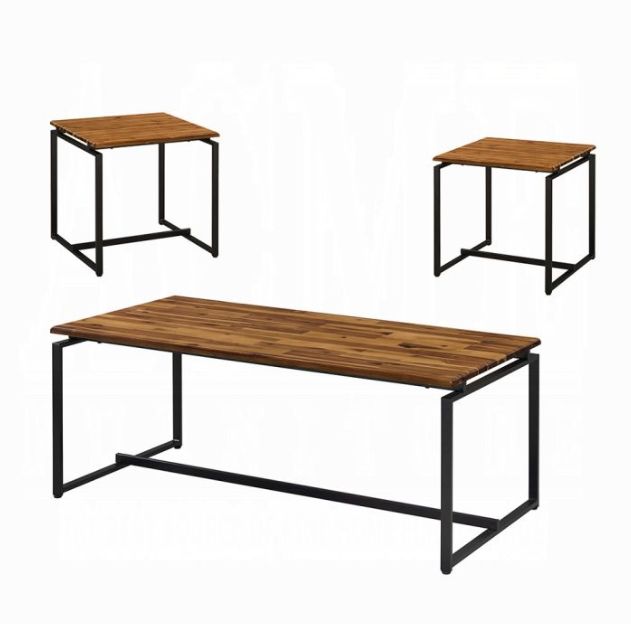 Jurgen 3PC Pack Coffee and End Table Set