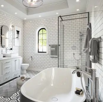 Locarno Tub Filler with Handshower