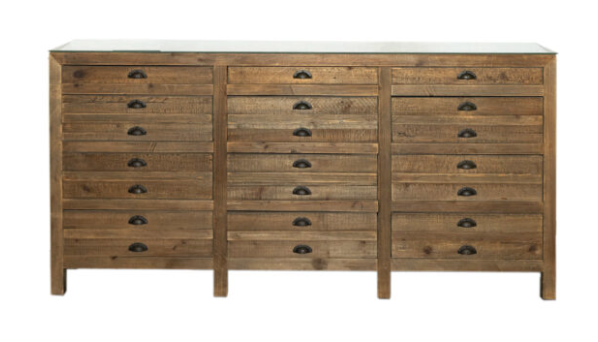 Restoration Hardware Printmakers 12 Drawer Dresser