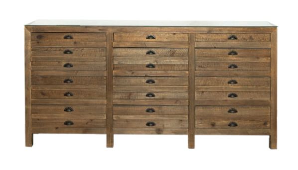 Restoration Hardware Printmakers 12 Drawer Dresser