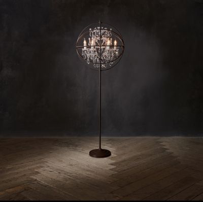 Gyro Crystal Floor Lamp