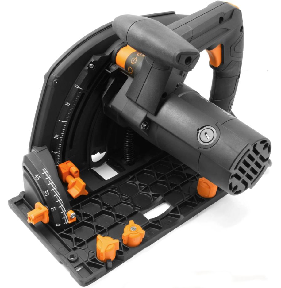 12-Amp 7-1/4-Inch Variable Speed Plunge Cut Circular Track Saw
