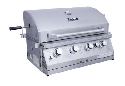 NXR 740-3003BILED Stainless Steel 31-in W 4 -Burner Natural Gas/Liquid Propane Built-in Grill Gas grill