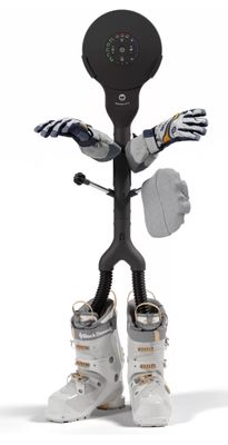 Hedgehog Buddy Black Shoe and Glove Dryer