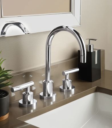 Tiburon 1.2 GPM Widespread Bathroom Faucet with Double Handles