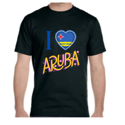 I Love Aruba Full Color