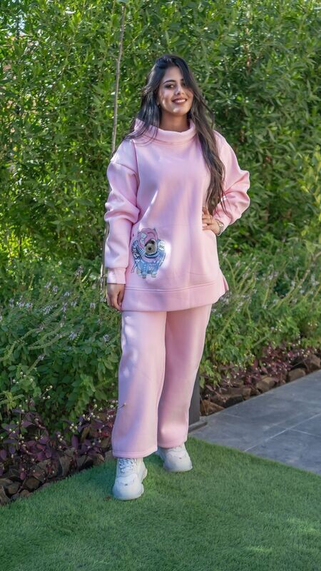 Blush Pink Oversized Set