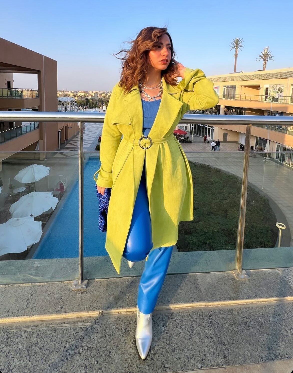 Kiwi Glow Trench