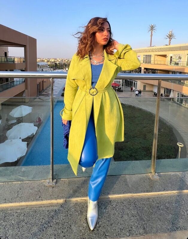 Kiwi Glow Trench