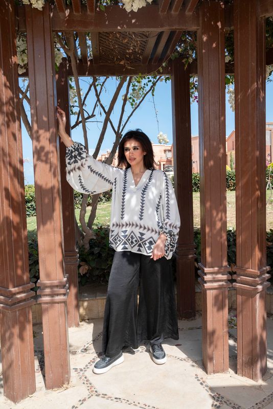 Occasional Black Boho 2P-Set
