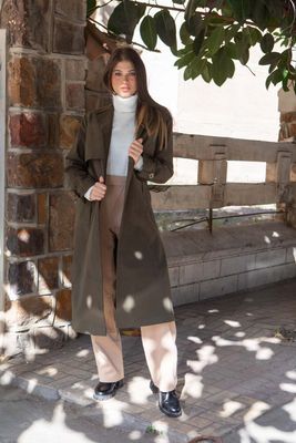 Chic Minimalist Trench Coat