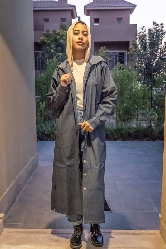 Denim Duster Coat