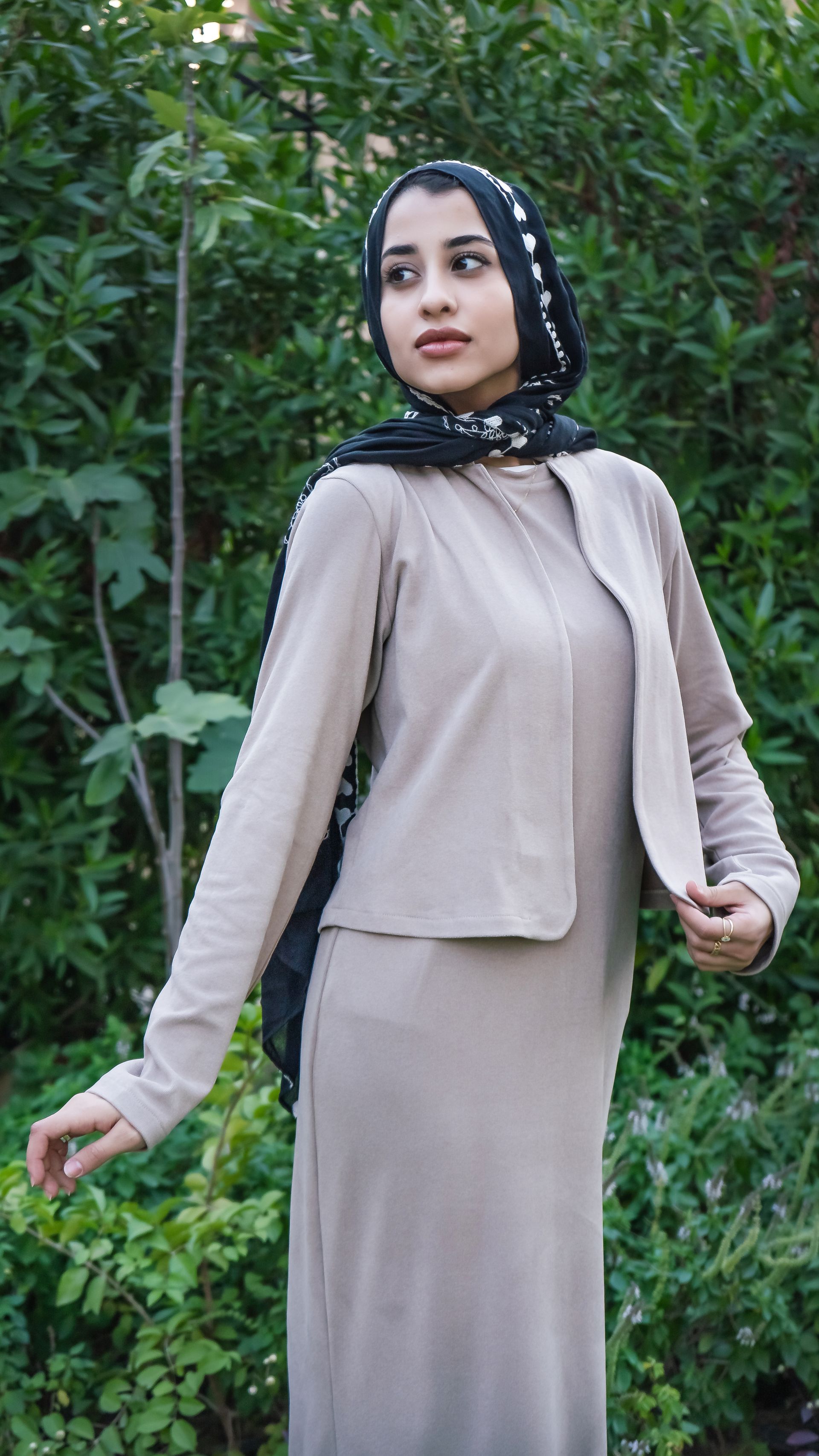 Beige Ethereal Elegance Maxi