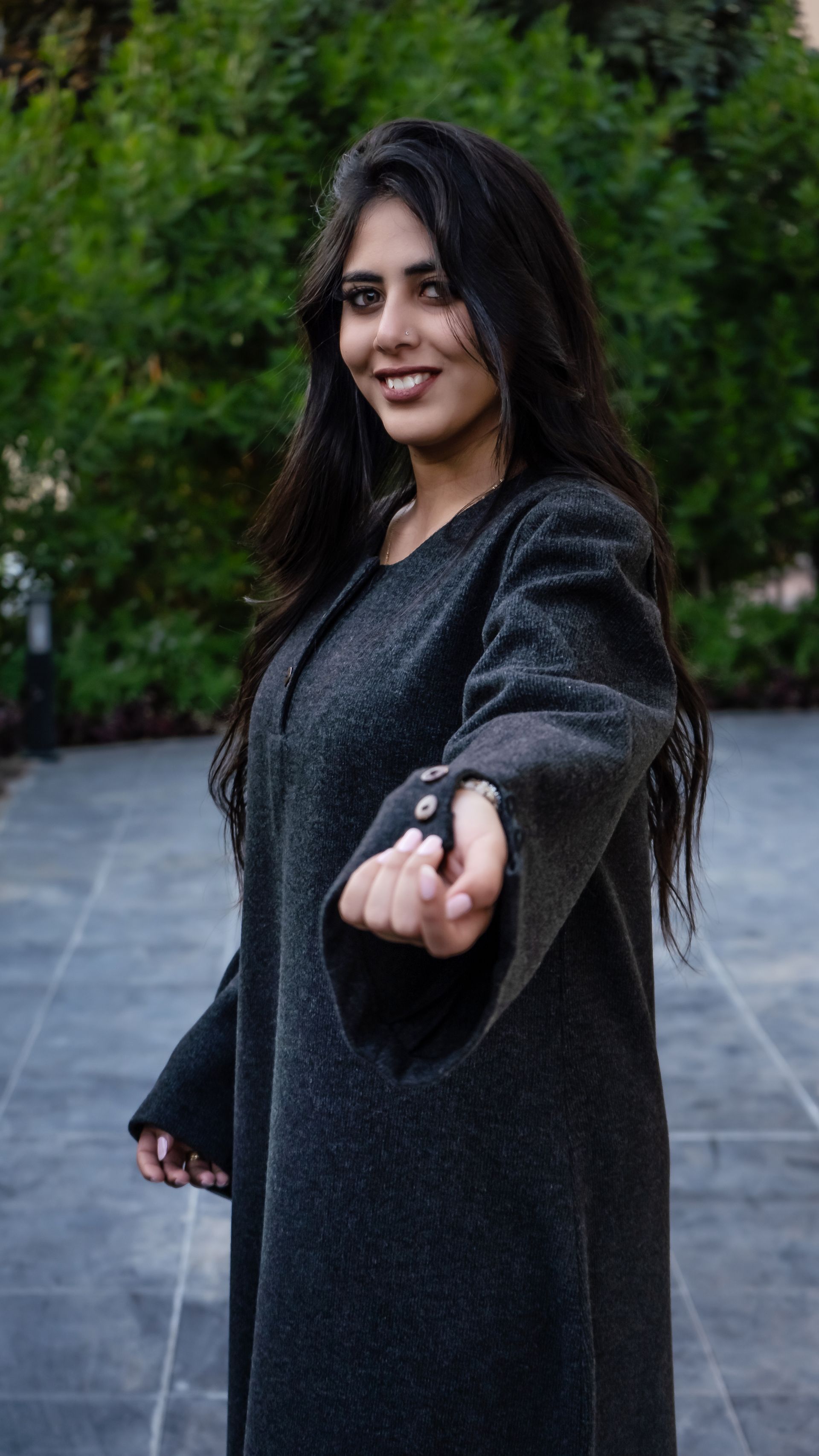 Black Timeless Knit Dress