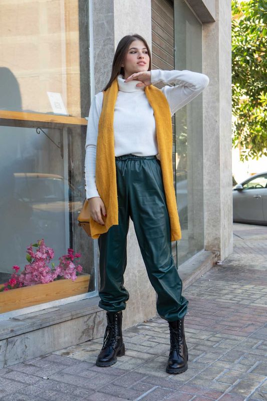 Dark Green Jogger Pants