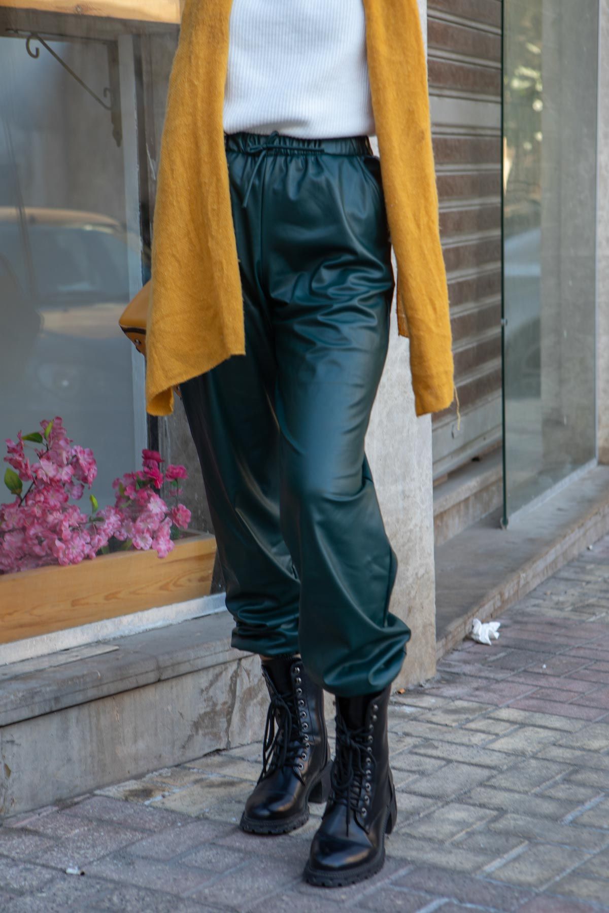 Dark Green Jogger Pants