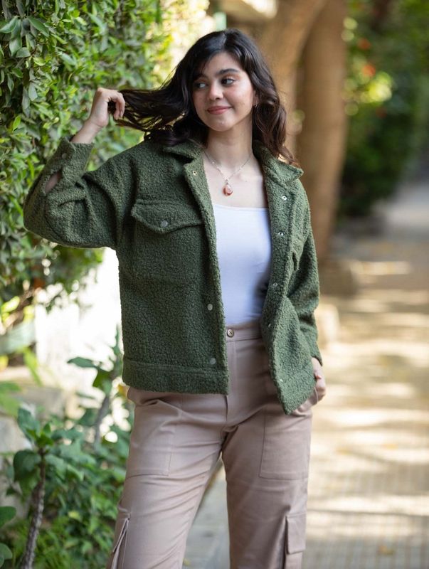 Beige Cargo Jogger Pants