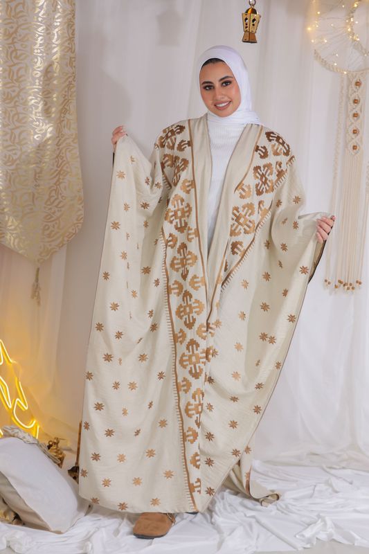 Embroidered linen