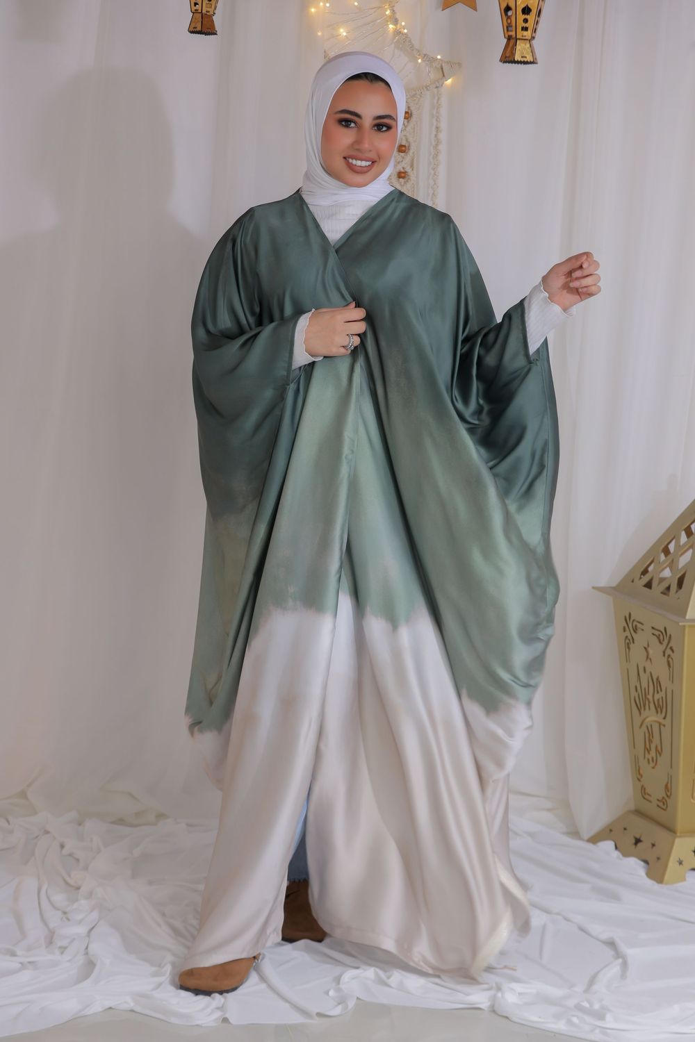 Emerald Flow Kaftan