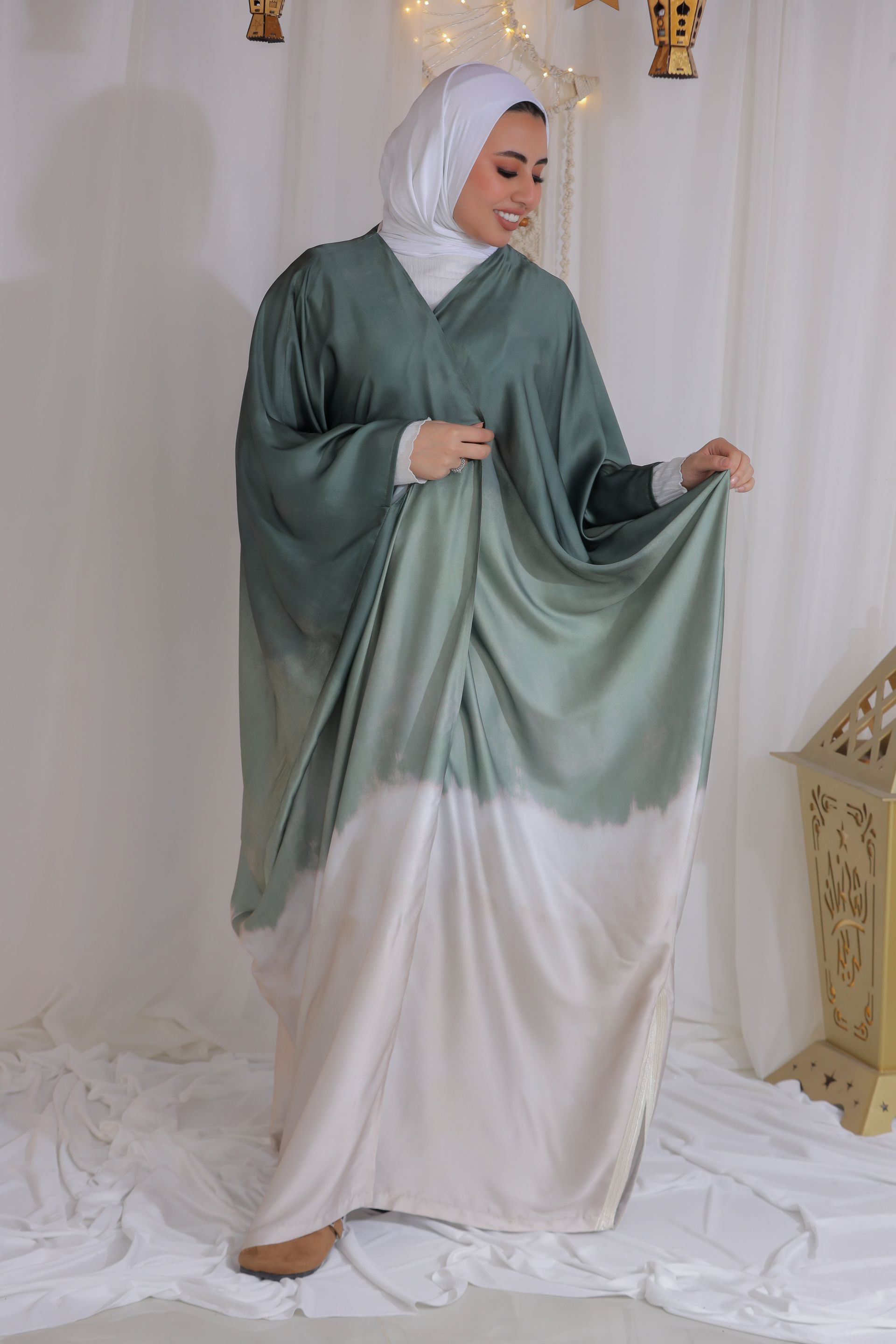 Emerald Flow Kaftan